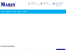 Tablet Screenshot of marininmuebles.com.ar